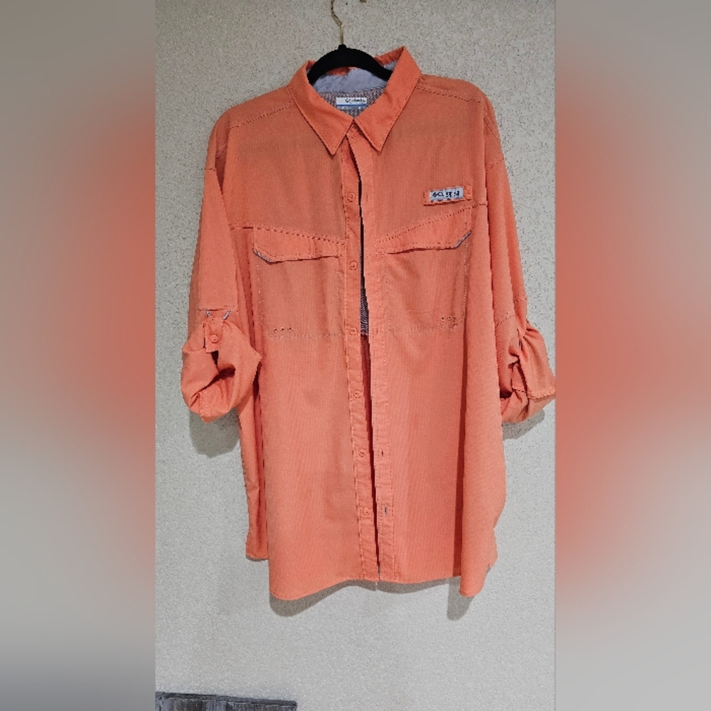 Columbia PFG LS shirt. EUC XL - Picture 2 of 14